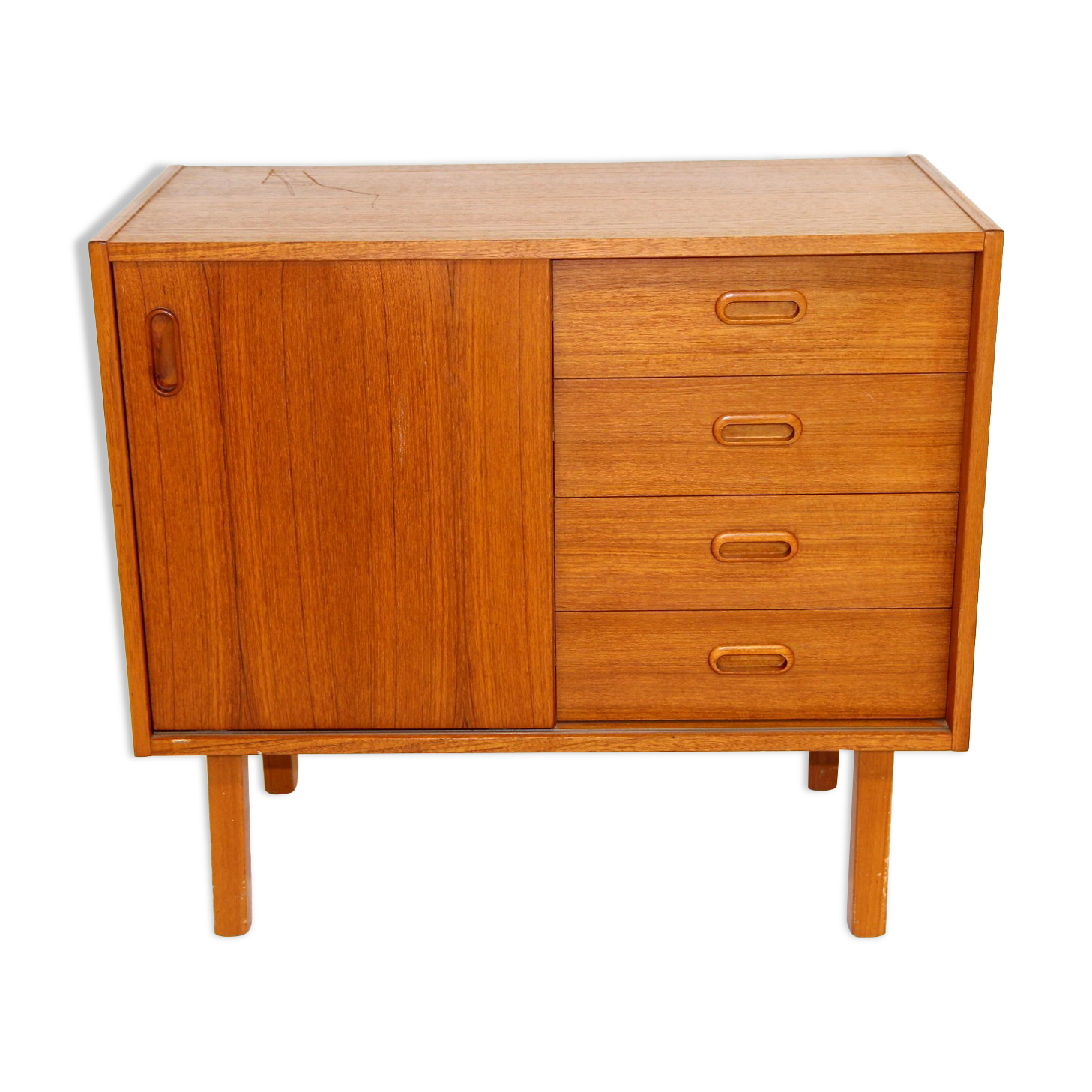 Commode en teck, Suède, 1960