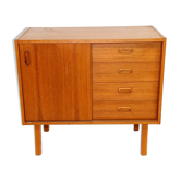 Teak chest of drawers, Sweden, 1960