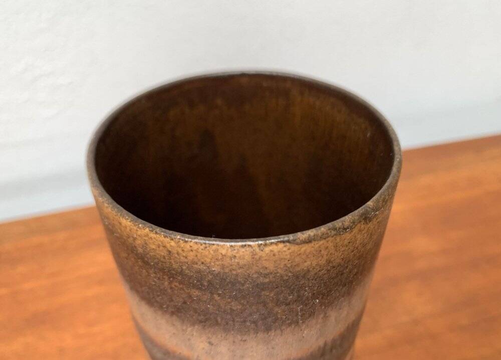 Brutalist Ceramic Vase Mid-Century by WGP of Scheurich, West Germany, 1960s