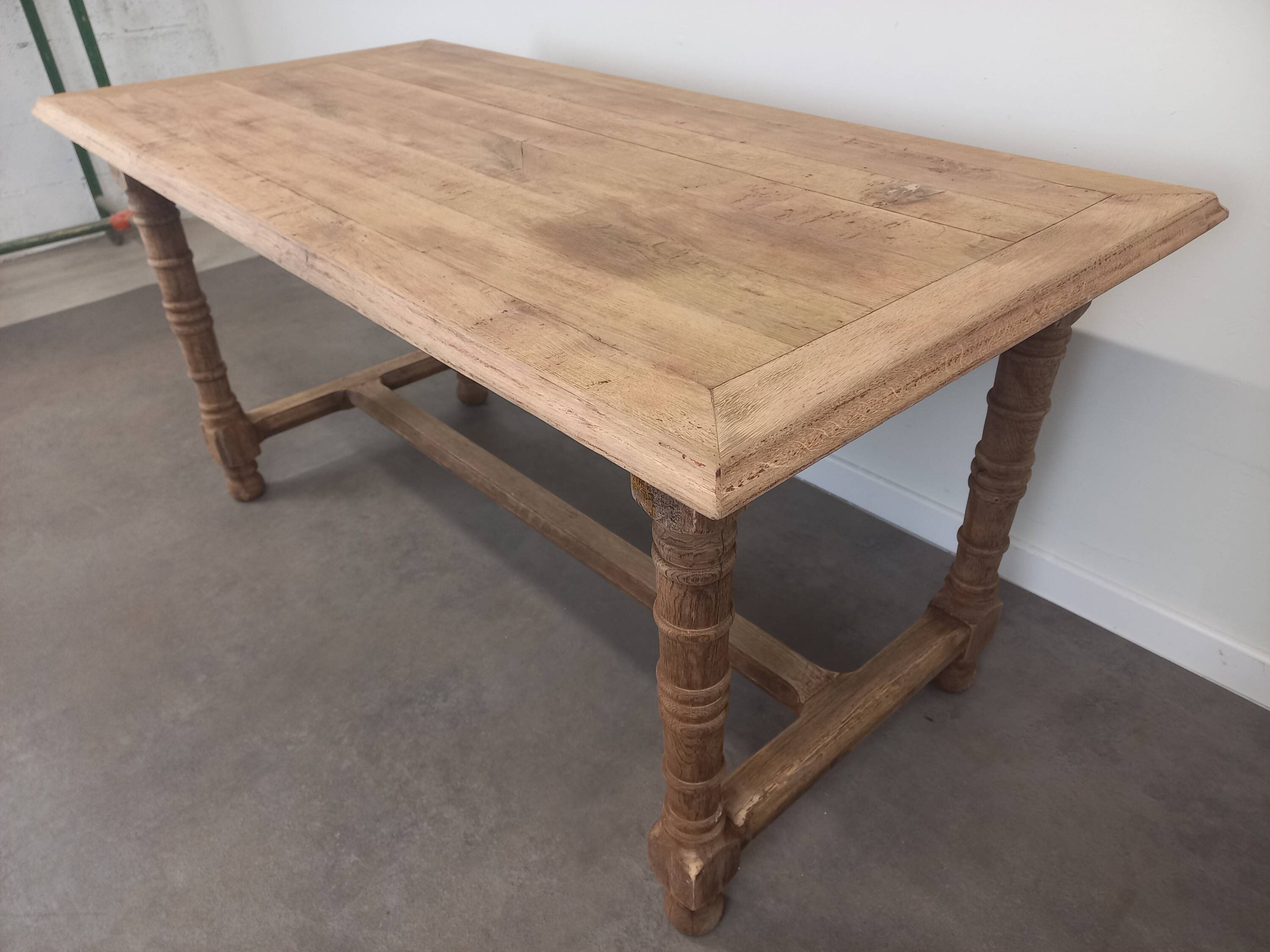Oak farm table 158 cm