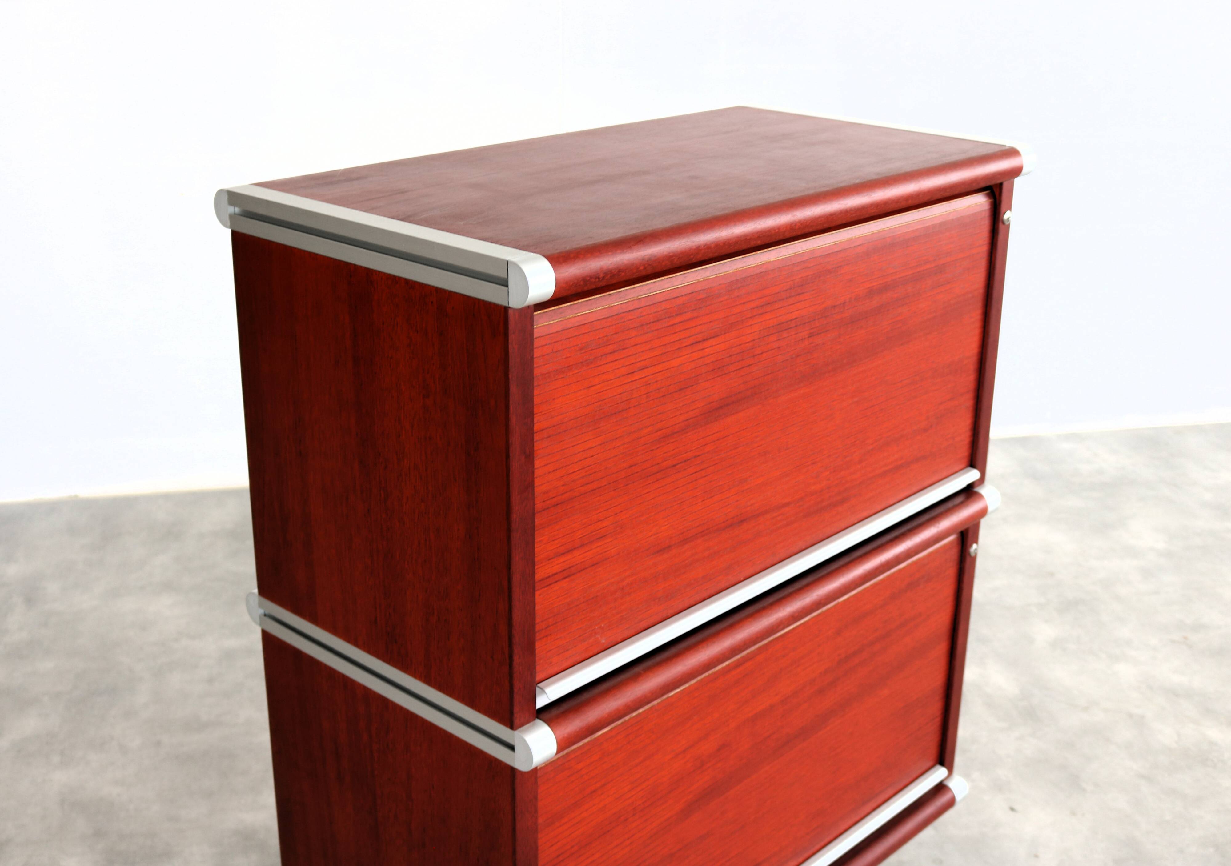 Vintage double filing cabinet | cabinet | office furniture | 1970s