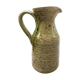 Vase or Pitcher in Beige Sandstone / Green signed Igom Bavil Bridge?
