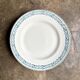 St Amand cake plate in blue ironstone
