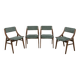 Chaises de sauteur à ski par Juliusz Kędziorek pour Zamojska, Pologne, années 1970, ensemble de 4