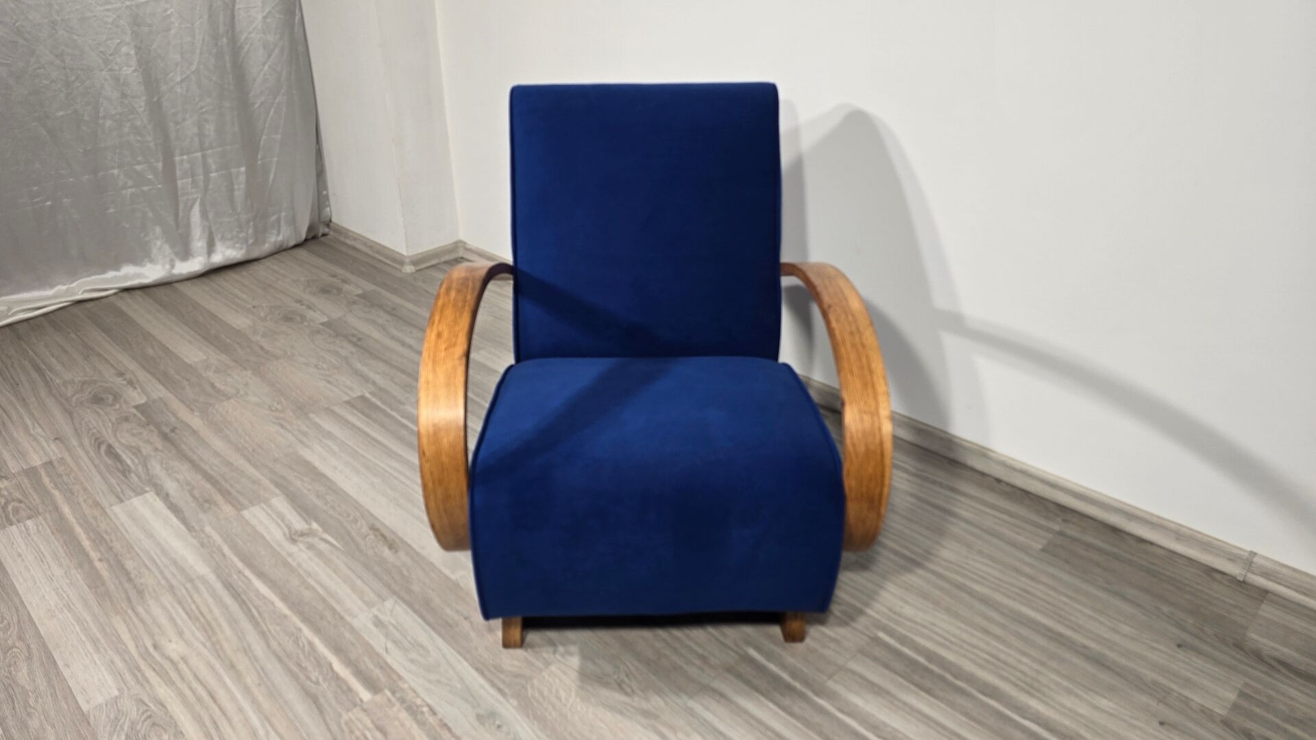 Fauteuil Art Déco par Jindřich Halabala, années 1950