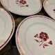 Set of 6 plates Fénal Badonviller model 39