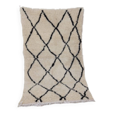 Handmade Moroccan Berber rug 152 X 91 CM