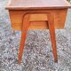 Office of the 50s in mahogany blond compass feet