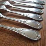 Antique silver-plated forks