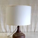 Table lamp with ceramic (stoneware) base - mid 20th century.