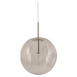 Large Murano ball pendant light by Doria, Germany, 1970s.