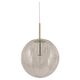 Large Murano ball pendant light by Doria, Germany, 1970s.