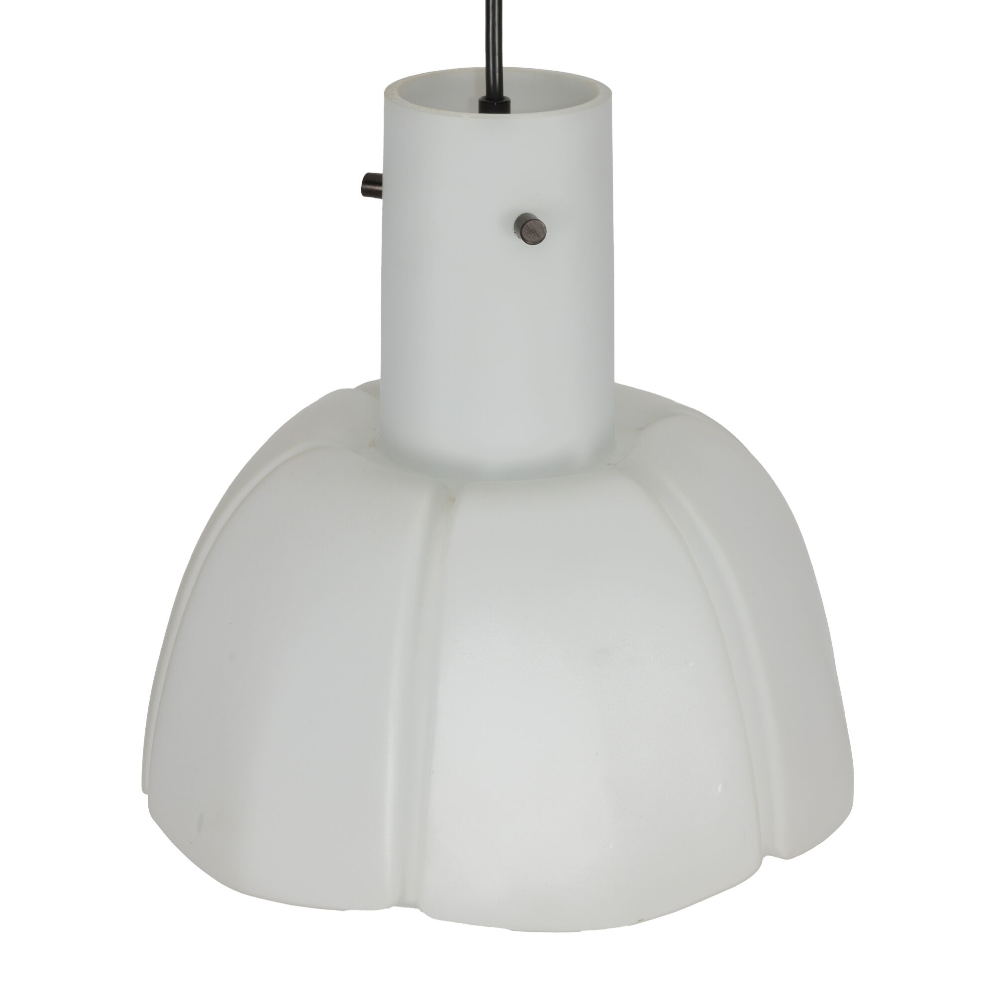 White Limburg Glass Model P174 Pendant Lamp