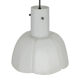 White Limburg Glass Model P174 Pendant Lamp