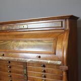 Late 19th century walnut dentist's cabinet