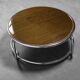 Coffee table metal glass 70s vintage modern