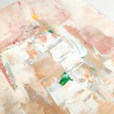 Abstract landscape painting