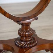Victorian Mahogany Wood and Veneer Sewing Table, 1850s