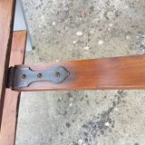 Old escabeau relooked on the sides and beautiful patina on the steps