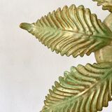 Wall lamp, vintage ceiling lamp leaves