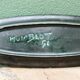 Fish dish, 1950s, in Vallauris ceramic, signed Humblot