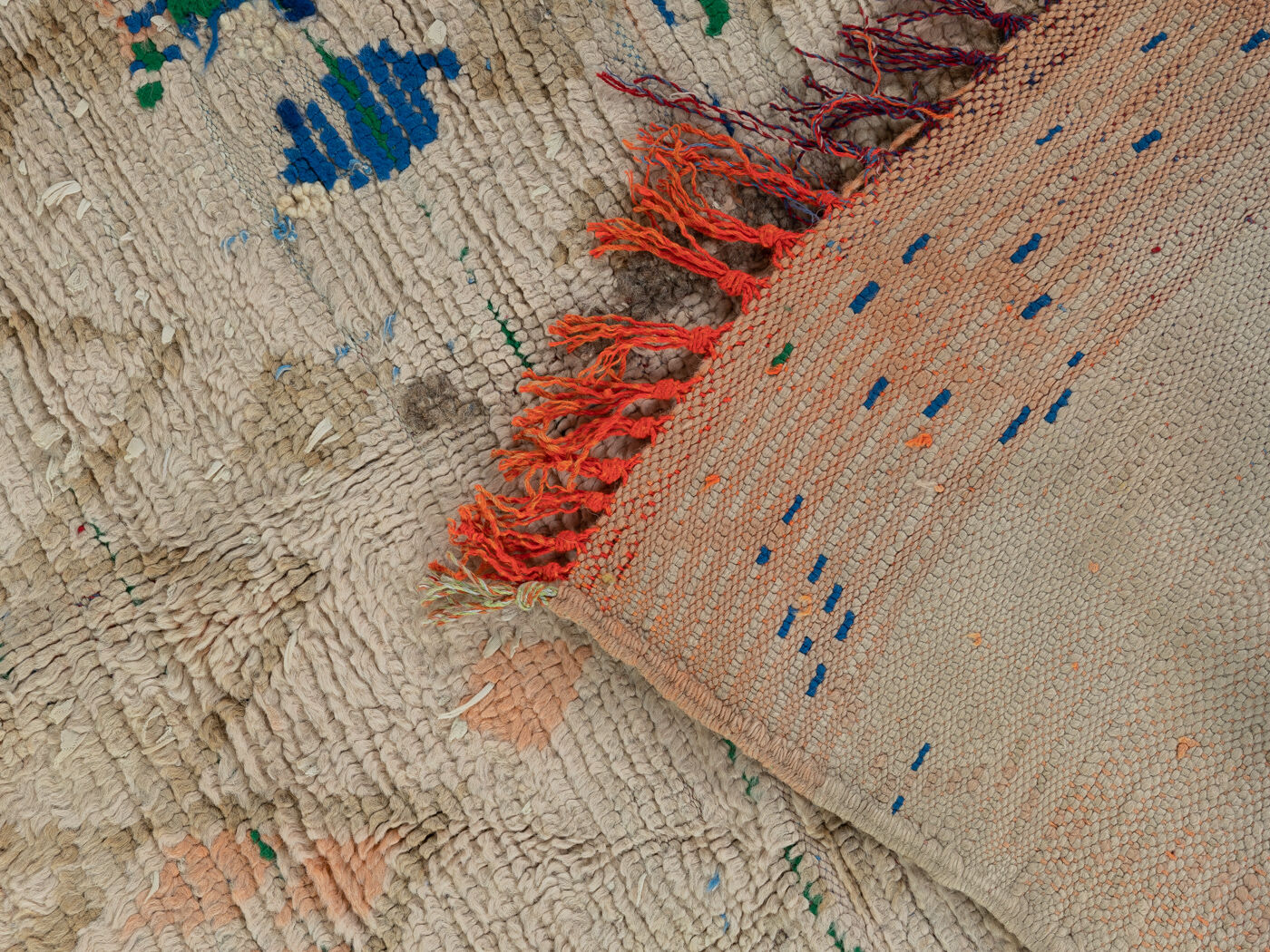 Vintage boujad, berber rug, 146 x 258