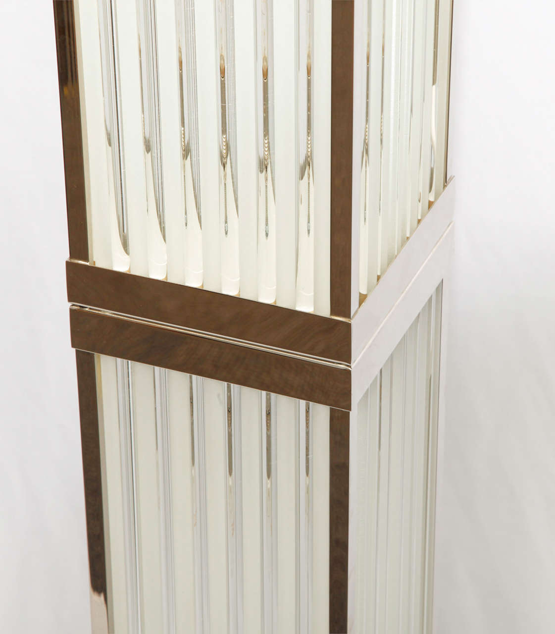 Paire de lampadaires art-déco