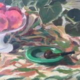 Still life signed Lou Dolin