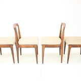 Set of Four Dining Chairs by Drevotvar, Czechoslovakia, 1970