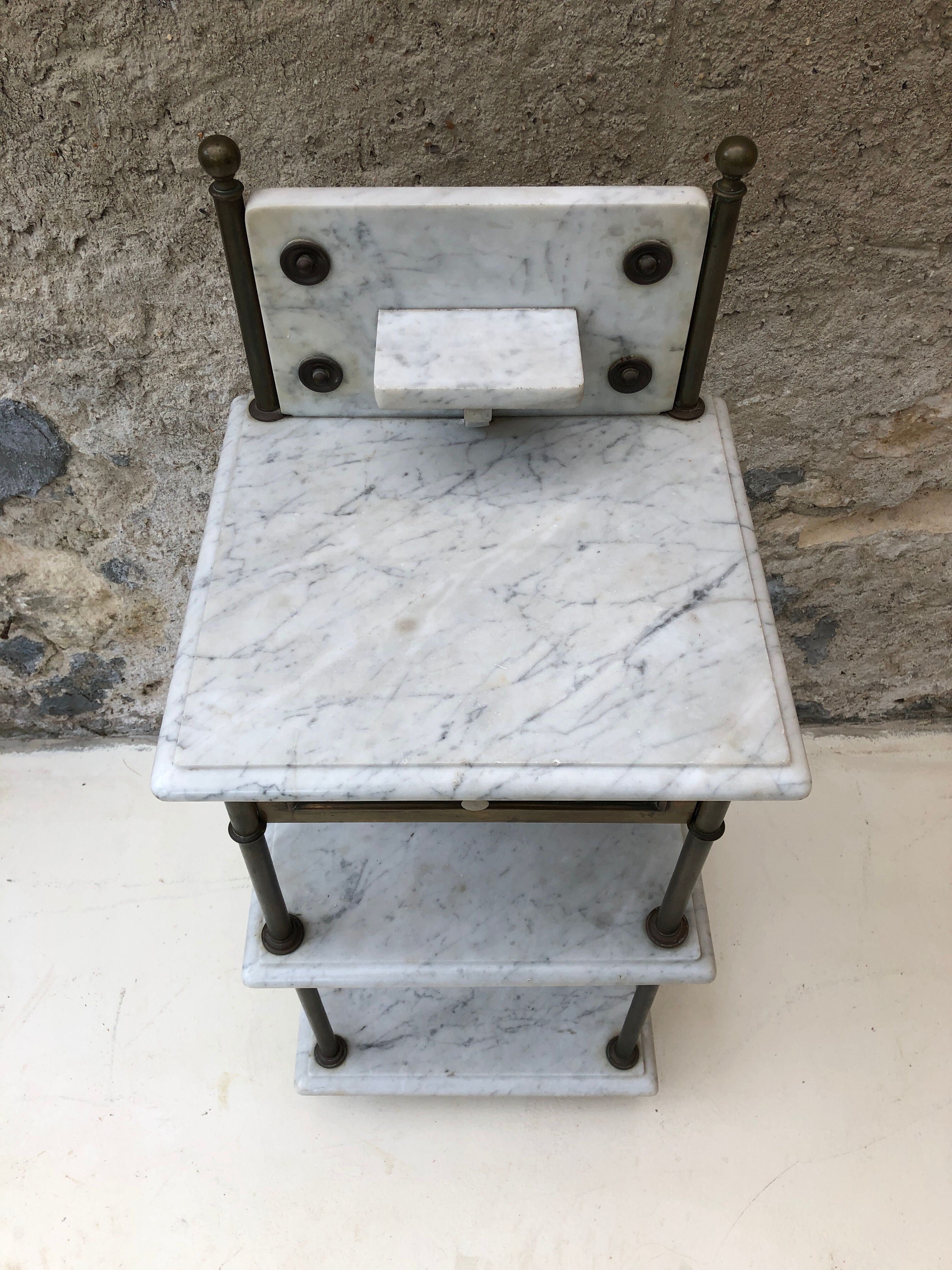 Art Nouveau bedside table