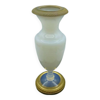 Sevres opaline vase.