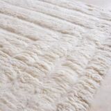 Tapis Blanc Beni Ouarain - 290 x 190 cm