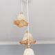 Vintage trio pendant lamp