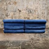 First edition Mah Jong sofa, by Hans Hopfer for Roche Bobois, 1970s