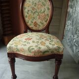Chaise à médaillon