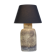Vintage ceramic lamp and enamel by Kaiser Leuchten, Germany 1969