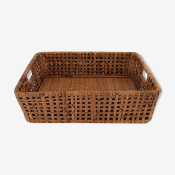 Rectangle wicker basket