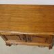 Small oak sideboard, rotating tray