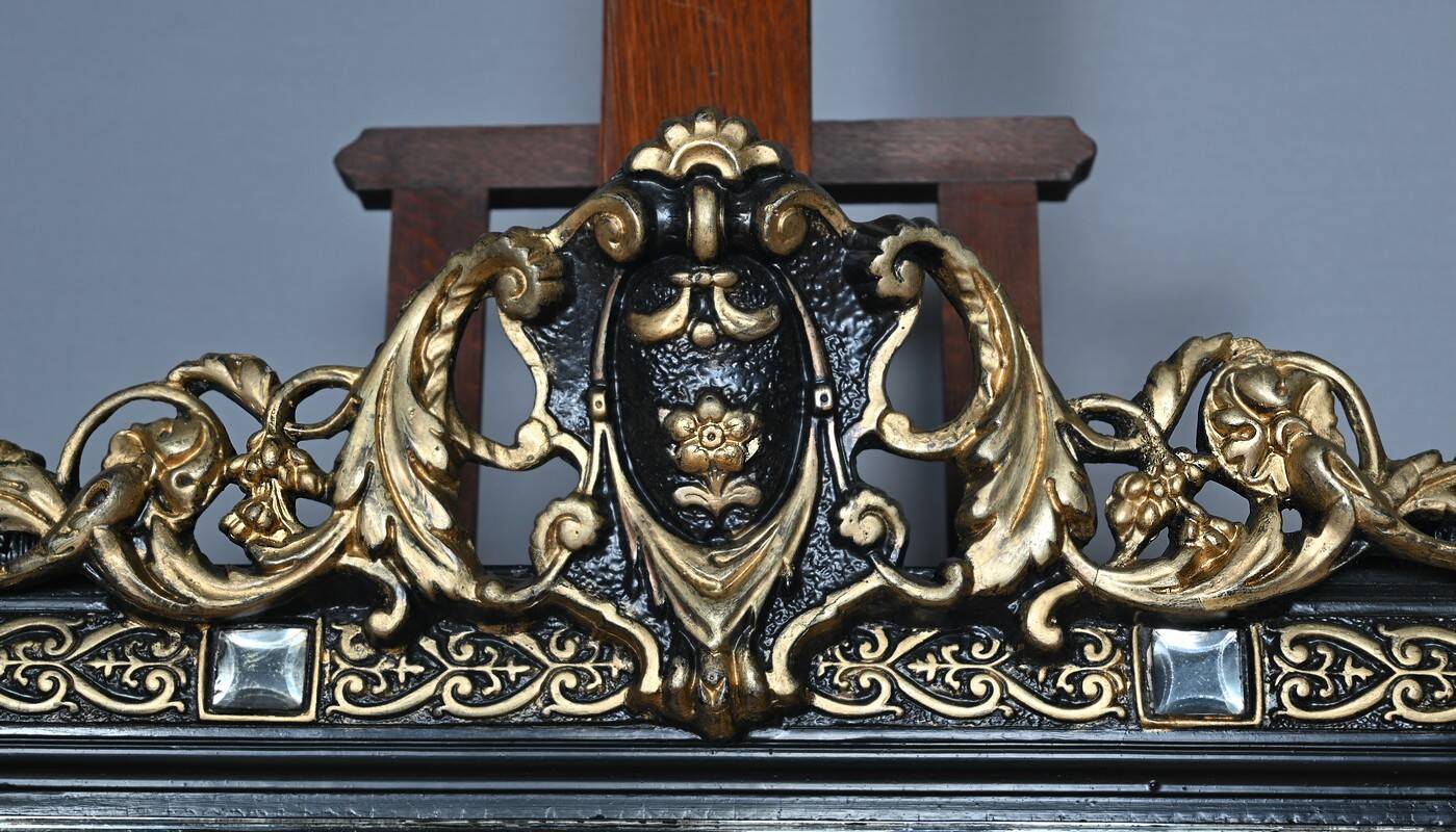 Miroir à Fronton, époque Napoléon III – 2ème moitié XIXe