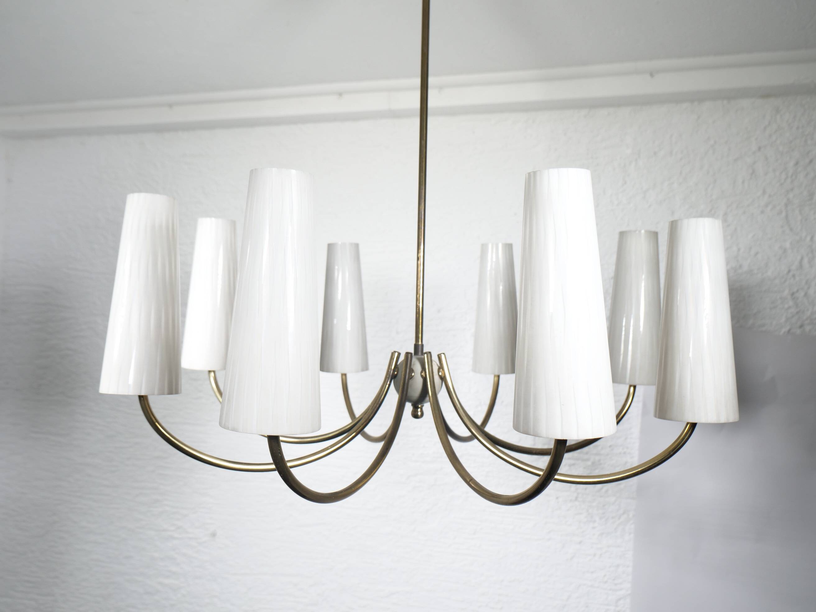 Sputink Chandelier 1950s Ceiling Lamp – 8 arms