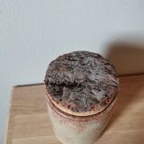 Vintage glazed stoneware spicy pot stamped