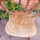 Western chair varnished wood