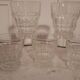 Set of 5 water glasses 60-70s
