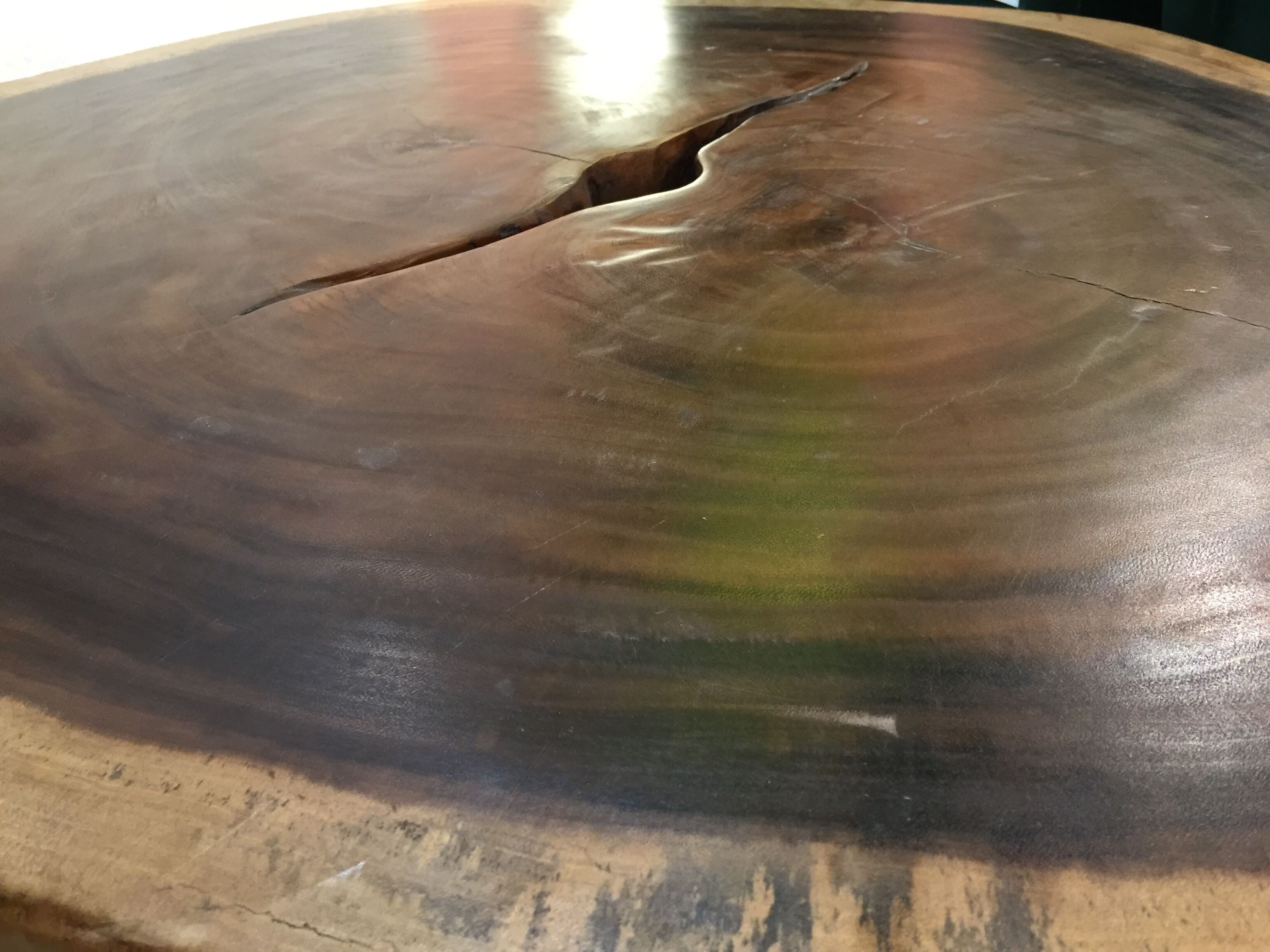 1960 wooden coffee table