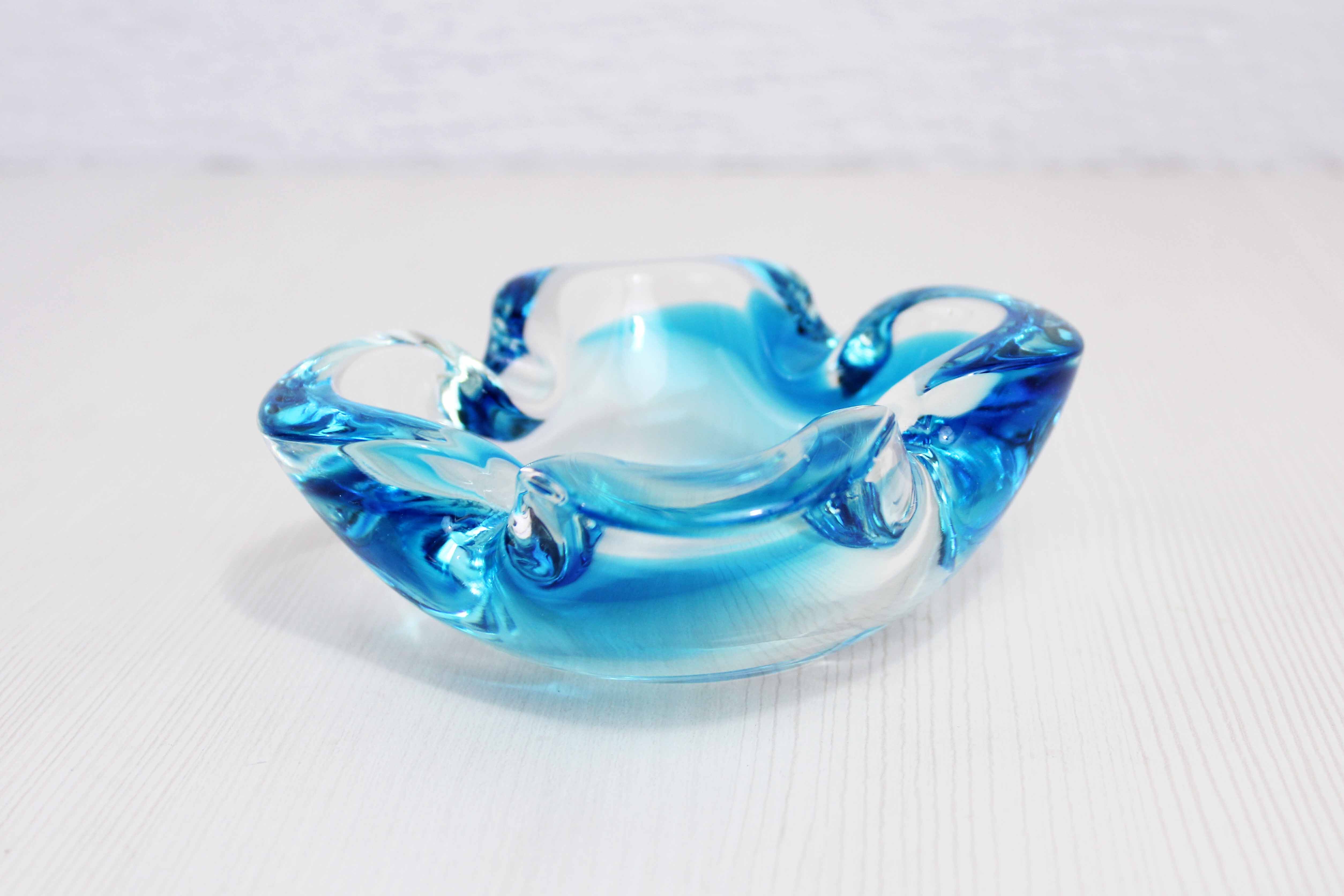 Murano glass ashtray