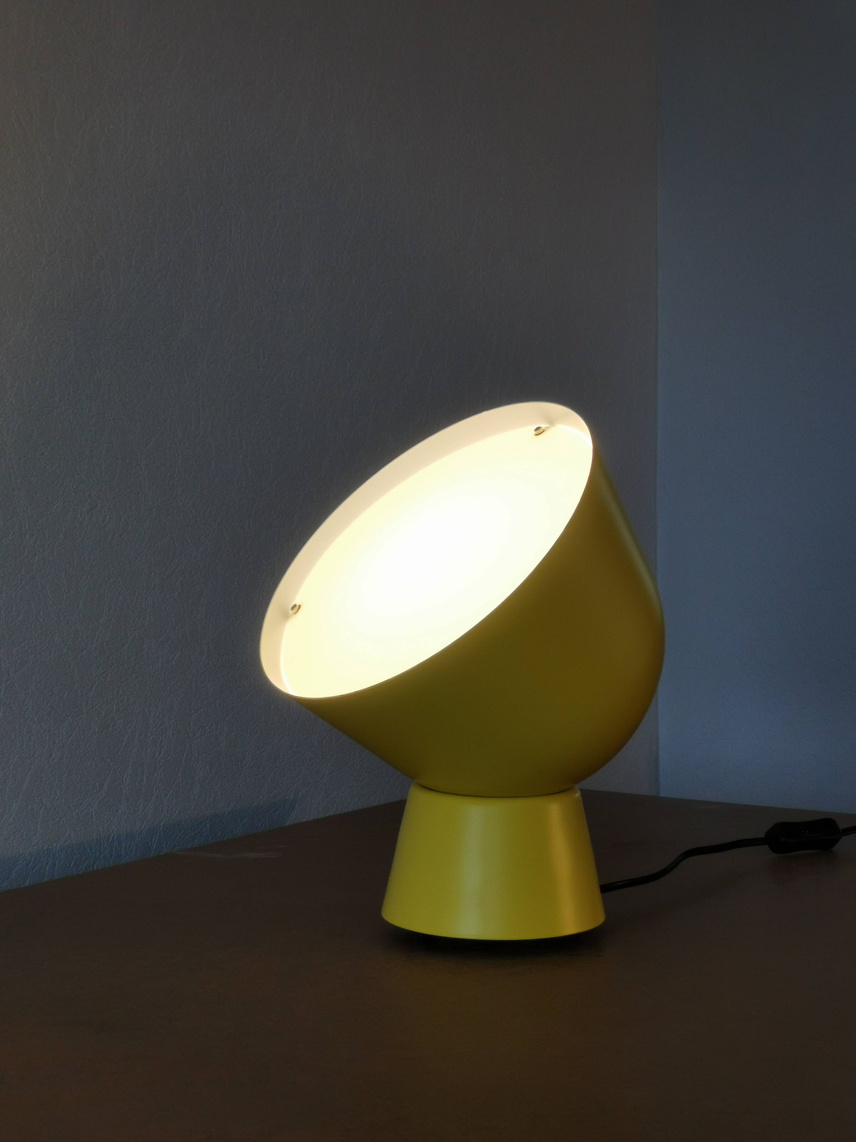 Ola Wihlborg yellow Scandinavian lamp or wall light for Ikea, 2017.