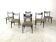 Mid century italian dining chairs, 1970s