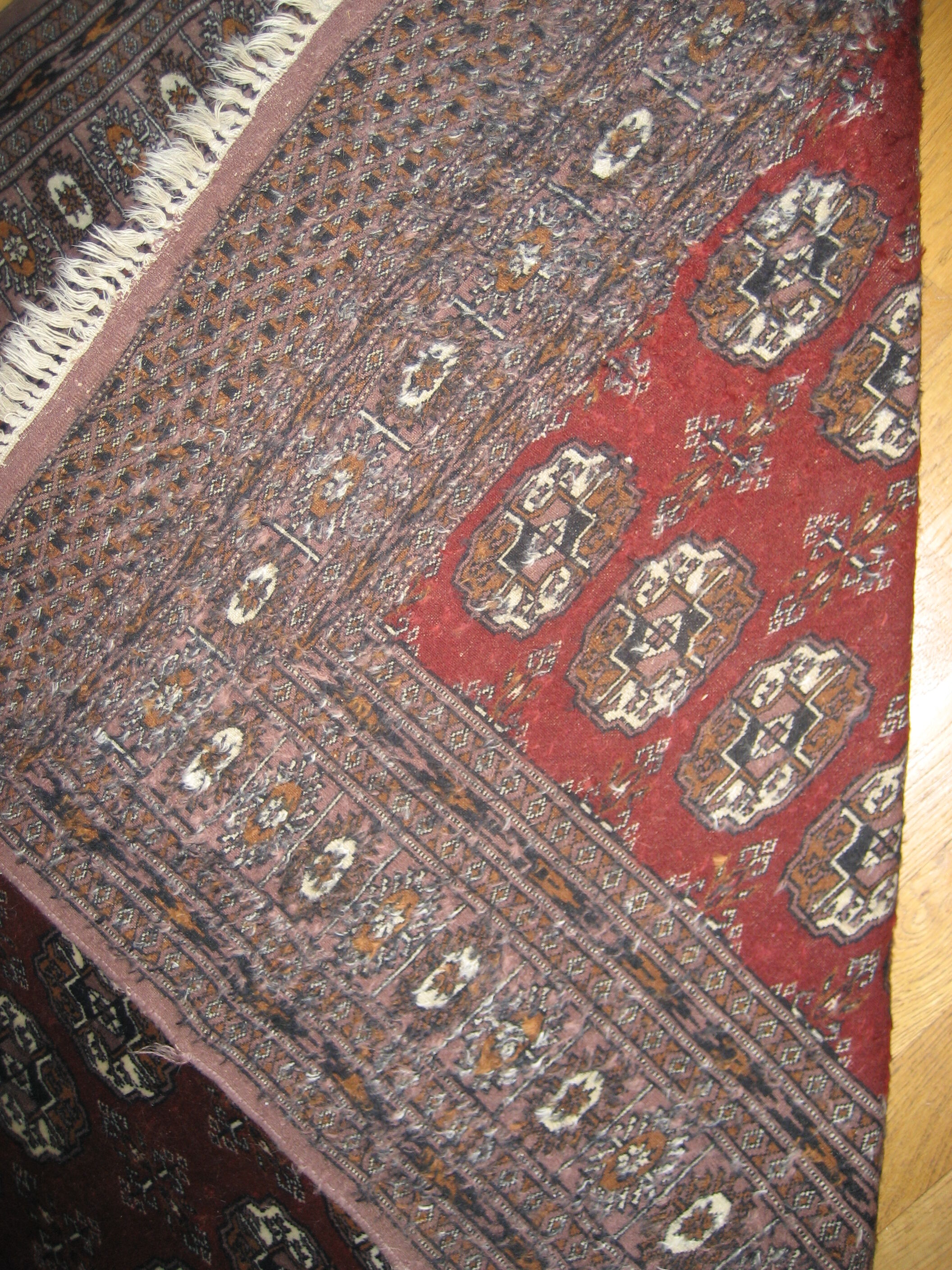 Pakistani carpets from Punjab.