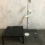 Lampadaire à 3 spots métal