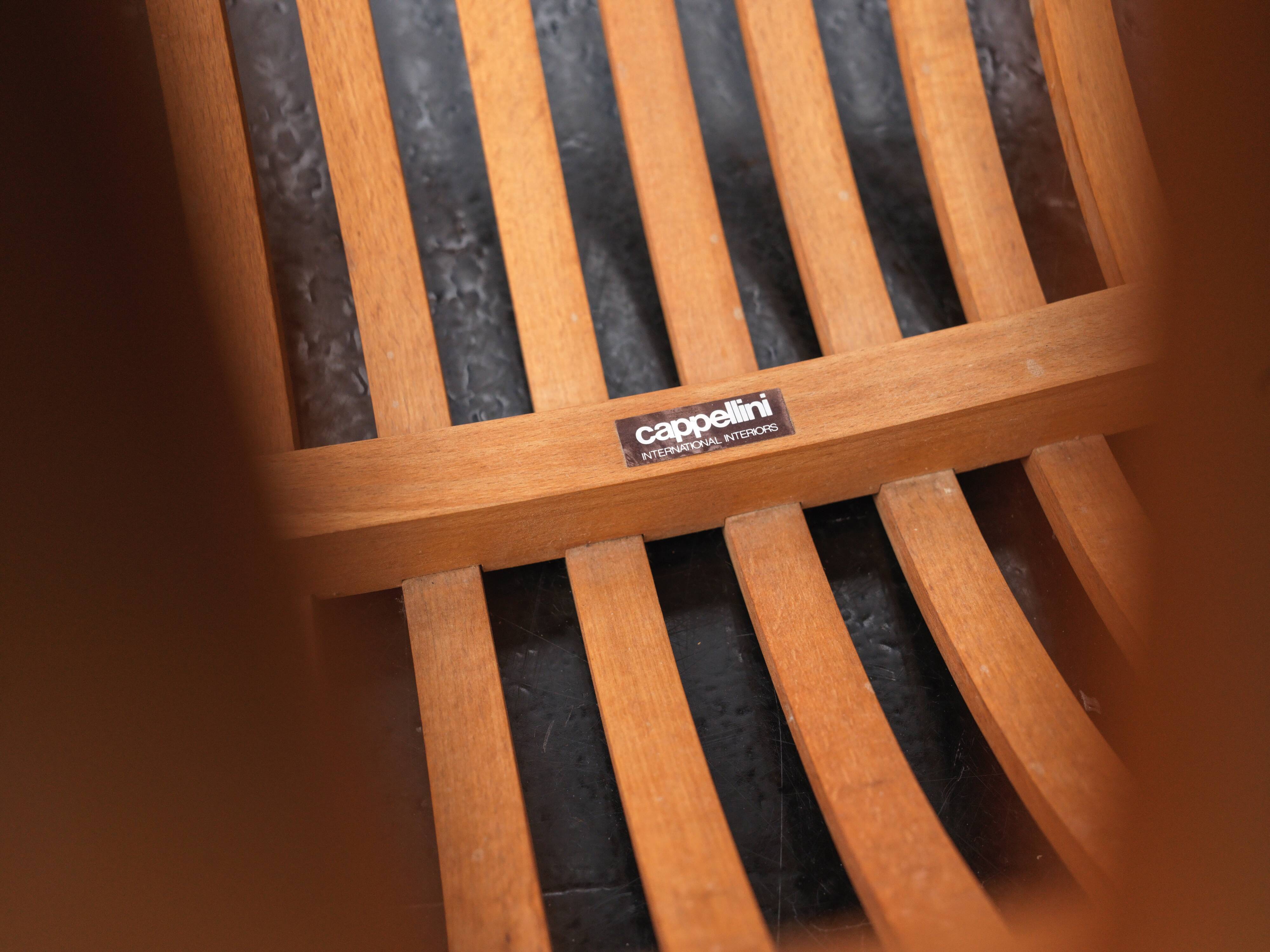 Τhe wood chair by Marc Newson, produced by Cappelini, Italy 1988.